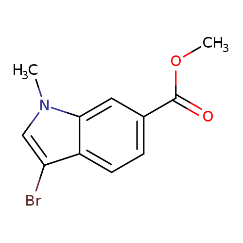 Methyl 3-bromo-1-methyl-1H-indole-6-carboxylate