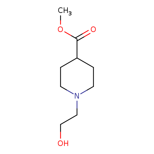 methyl 1-(2-hydroxyethyl)piperidine-4-carboxylate