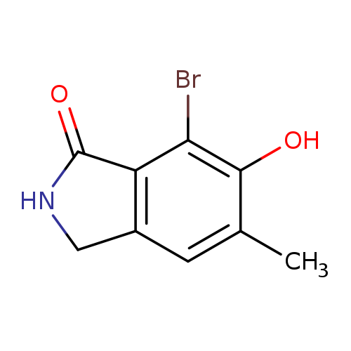 7-Bromo-6-hydroxy-5-methylisoindolin-1-one