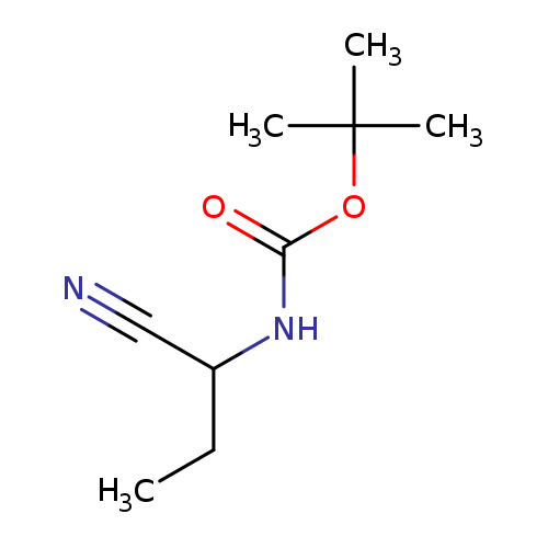 tert-Butyl (1-cyanopropyl)carbamate