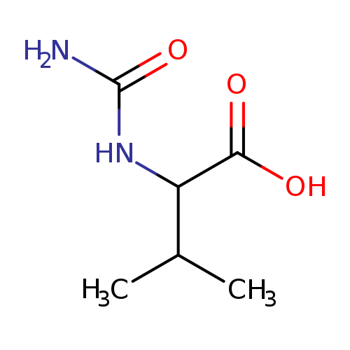 3-METHYL-2-UREIDO-BUTYRIC ACID