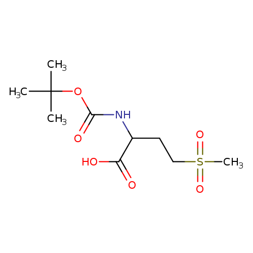 2-{[(tert-butoxy)carbonyl]amino}-4-methanesulfonylbutanoic acid