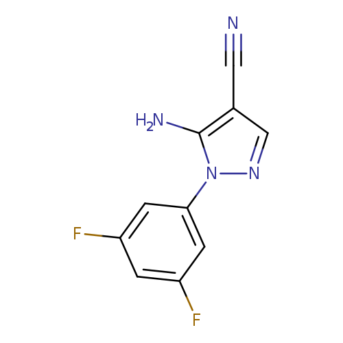 5-Amino-1-(3,5-difluorophenyl)-1h-pyrazole-4-carbonitrile