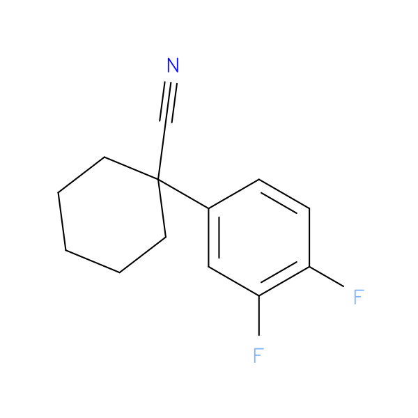 1-(3,4-Difluorophenyl)cyclohexanecarbonitrile