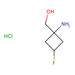 (1-amino-3-fluorocyclobutyl)methanol hydrochloride