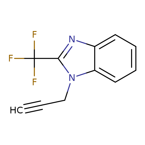 1-(prop-2-yn-1-yl)-2-(trifluoromethyl)-1H-1,3-benzodiazole