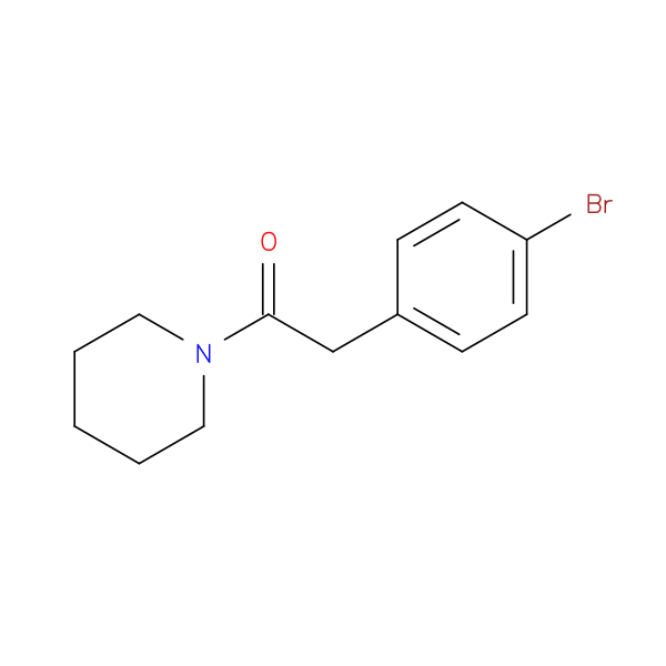 2-(4-Bromophenyl)-1-(piperidin-1-yl)ethan-1-one