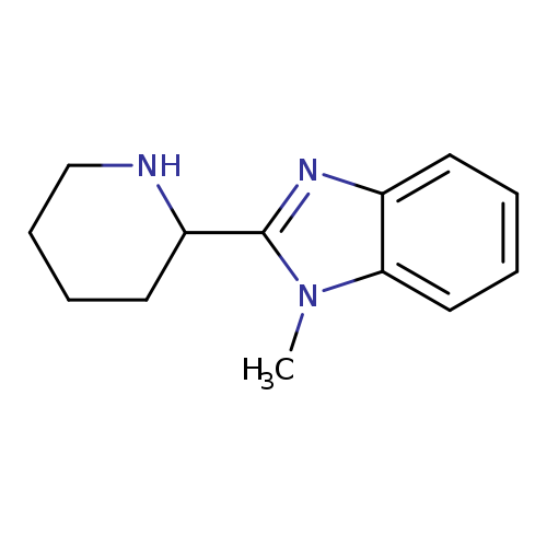 1-Methyl-2-(piperidin-2-yl)-1h-1,3-benzodiazole