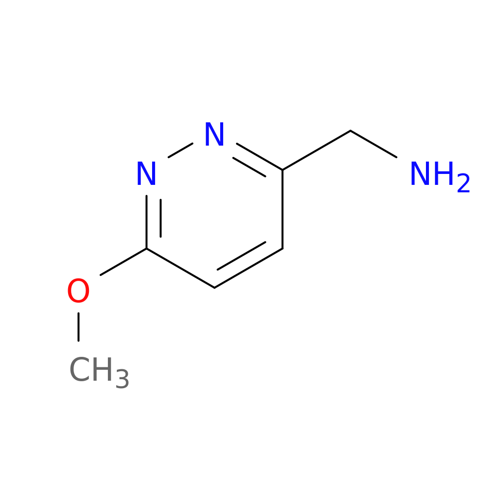 (6-Methoxypyridazin-3-yl)methanamine