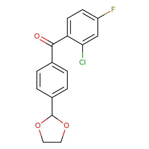 2-Chloro-4'-(1,3-dioxolan-2-yl)-4-fluorobenzophenone