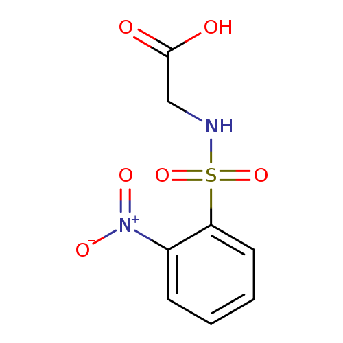 2-(2-NITROBENZENESULFONAMIDO)ACETIC ACID