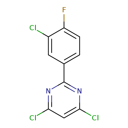 4,6-Dichloro-2-(3-chloro-4-fluorophenyl)pyrimidine