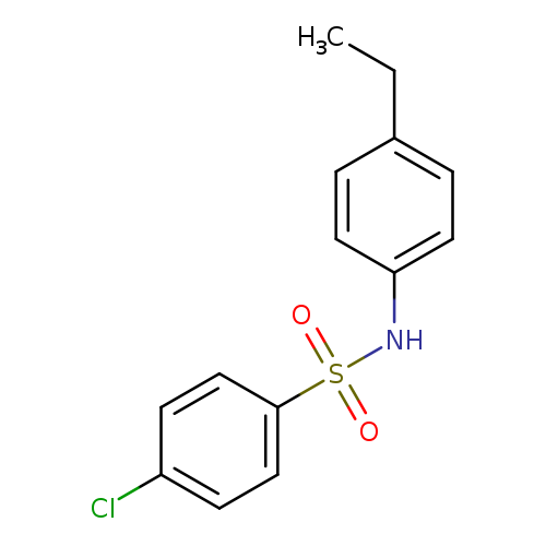 4-chloro-N-(4-ethylphenyl)benzenesulfonamide