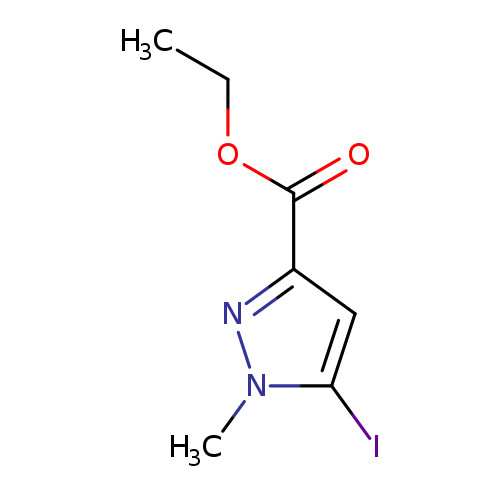 ETHYL 5-IODO-1-METHYL-1H-PYRAZOLE-3-CARBOXYLATE