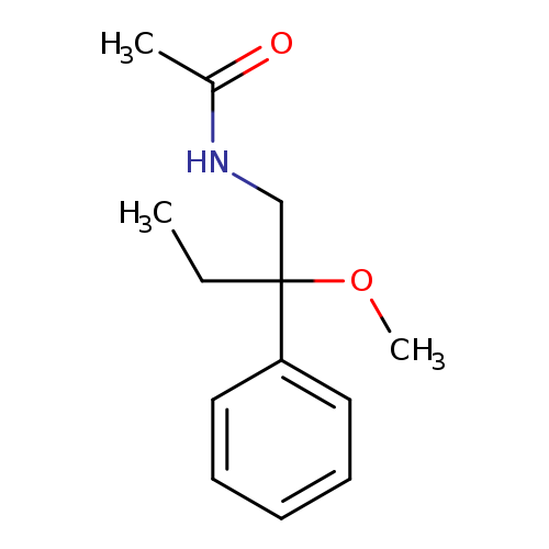 N-(2-methoxy-2-phenylbutyl)acetamide