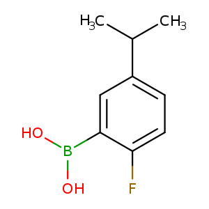 Boronic acid, B-[2-fluoro-5-(1-methylethyl)phenyl]-