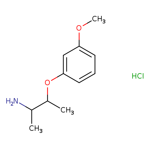 3-(3-methoxyphenoxy)butan-2-aminehydrochloride