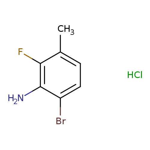 6-bromo-2-fluoro-3-methylanilinehydrochloride