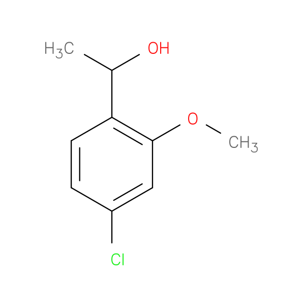 1-(4-Chloro-2-methoxyphenyl)ethanol