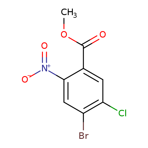 Benzoic acid, 4-bromo-5-chloro-2-nitro-, methyl ester
