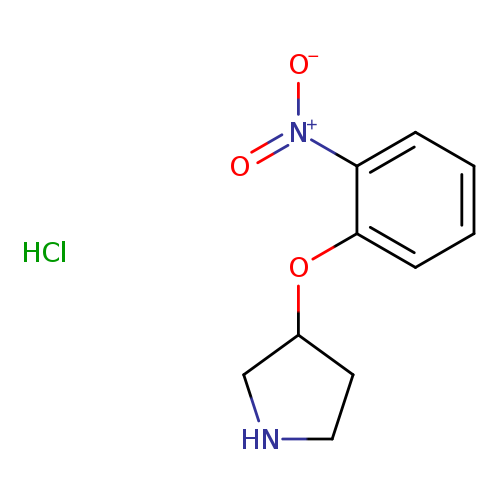 3-(2-Nitrophenoxy)pyrrolidine hydrochloride