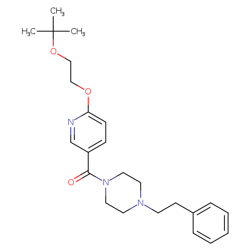 1-{6-[2-(tert-butoxy)ethoxy]pyridine-3-carbonyl}-4-(2-phenylethyl)piperazine