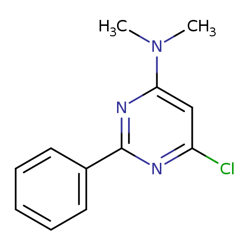 N-(6-Chloro-2-phenyl-4-pyrimidinyl)-N,N-dimethylamine