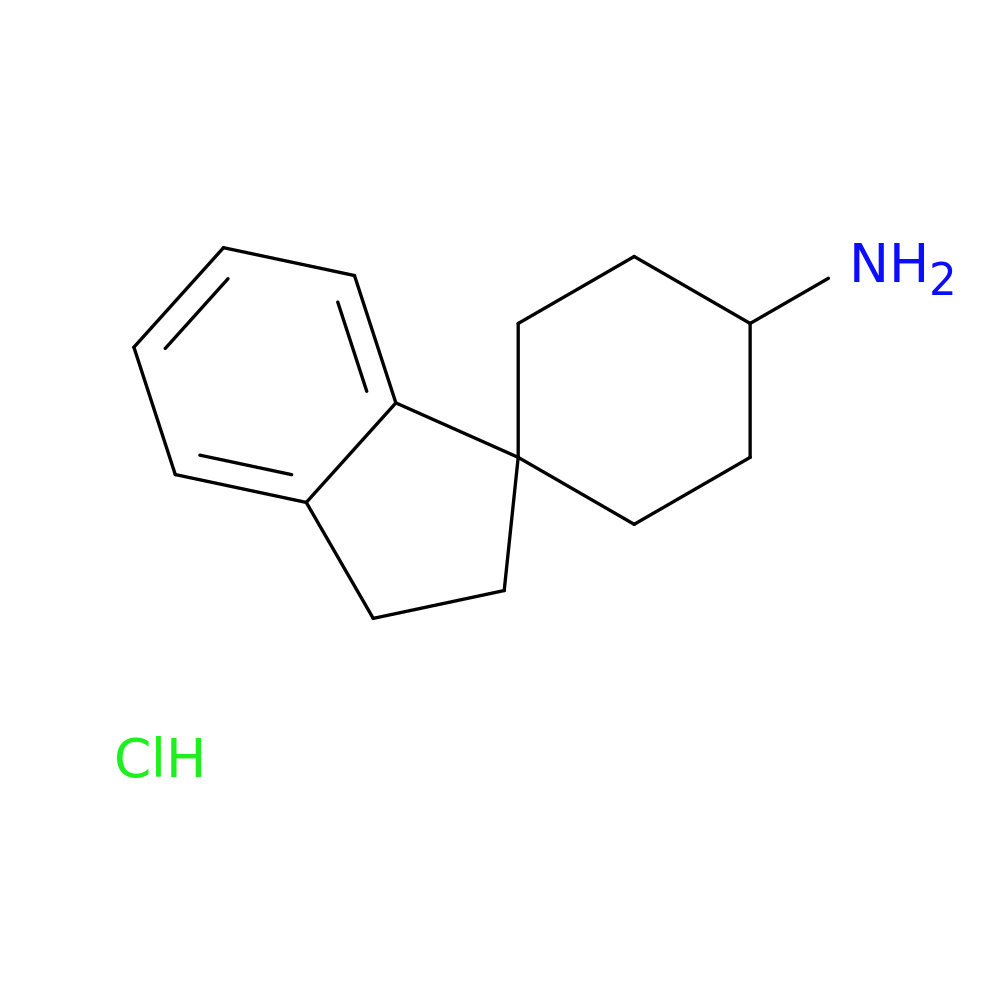 2',3'-dihydrospiro[cyclohexane-1,1'-inden]-4-amine hydrochloride
