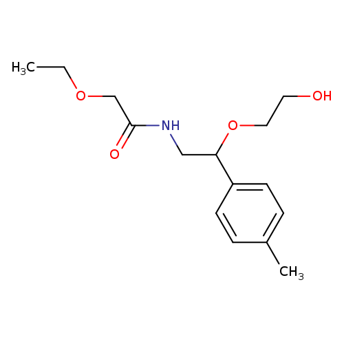 2-ethoxy-N-[2-(2-hydroxyethoxy)-2-(4-methylphenyl)ethyl]acetamide