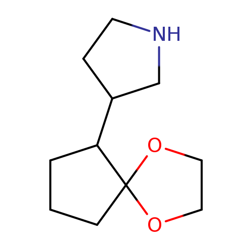 3-{1,4-dioxaspiro[4.4]nonan-6-yl}pyrrolidine