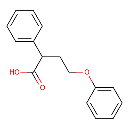 Benzeneacetic acid, a-(2-phenoxyethyl)-