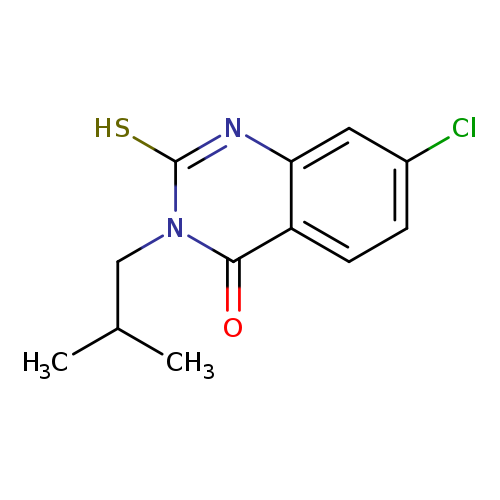 7-chloro-3-(2-methylpropyl)-2-sulfanyl-3,4-dihydroquinazolin-4-one