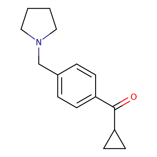 Cyclopropyl 4-(pyrrolidinomethyl)phenyl ketone