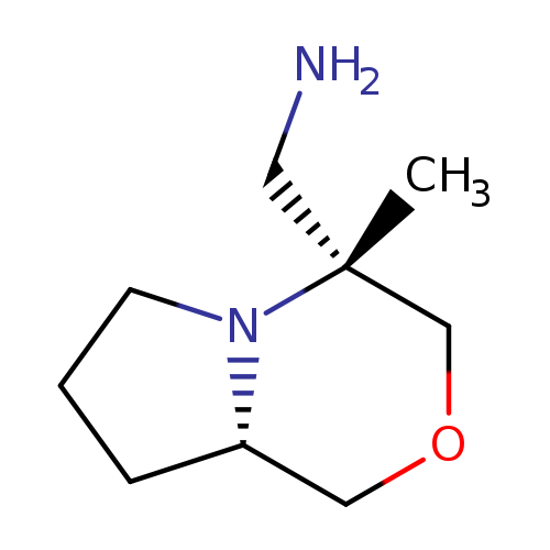 [(4R,8aS)-4-methyl-hexahydro-1H-pyrrolo[2,1-c]morpholin-4-yl]methanamine