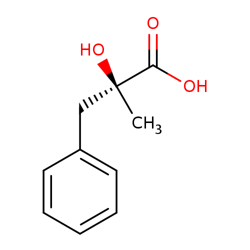 Benzenepropanoic acid, α-hydroxy-α-methyl-, (αS)-