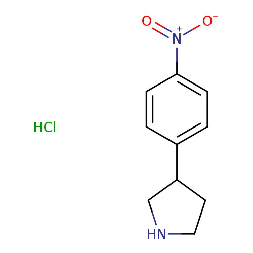 3-(4-nitrophenyl)pyrrolidinehydrochloride