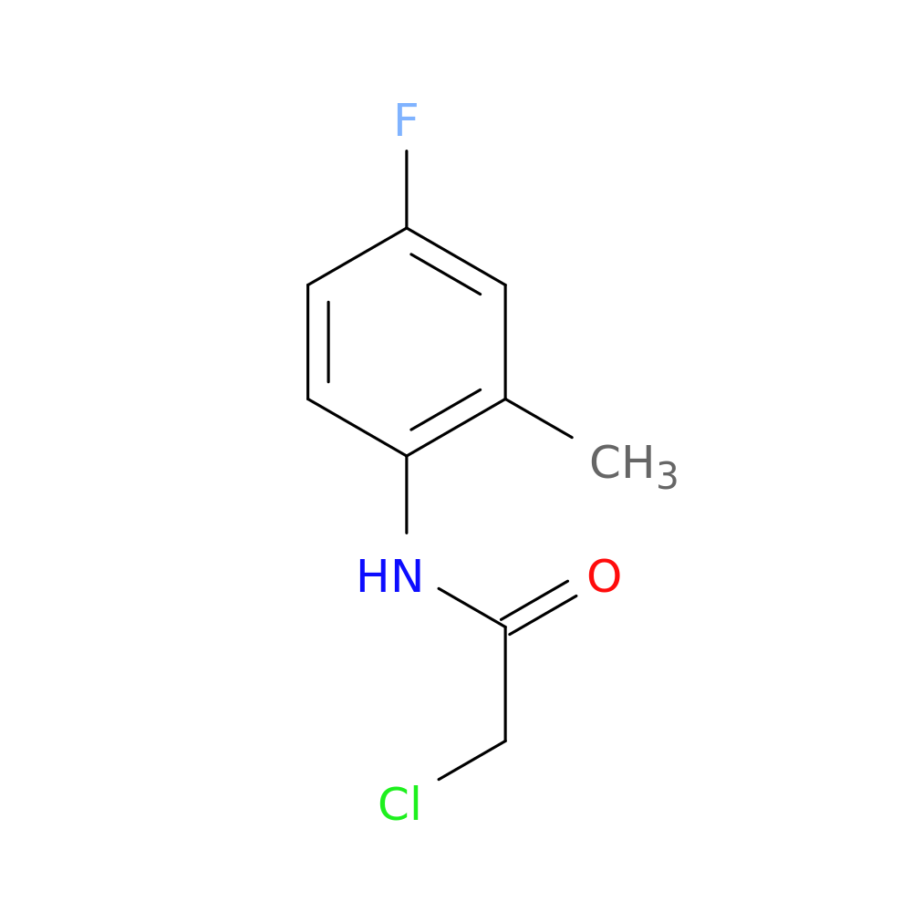 2-Chloro-N-(4-fluoro-2-methylphenyl)acetamide
