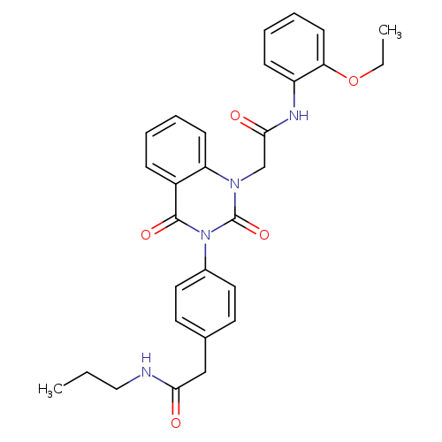 2-[4-(1-{[(2-ethoxyphenyl)carbamoyl]methyl}-2,4-dioxo-1,2,3,4-tetrahydroquinazolin-3-yl)phenyl]-N-propylacetamide