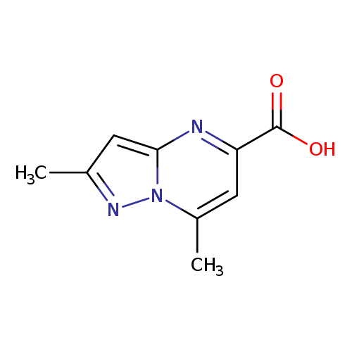 Pyrazolo[1,5-a]pyrimidine-5-carboxylic acid, 2,7-dimethyl-