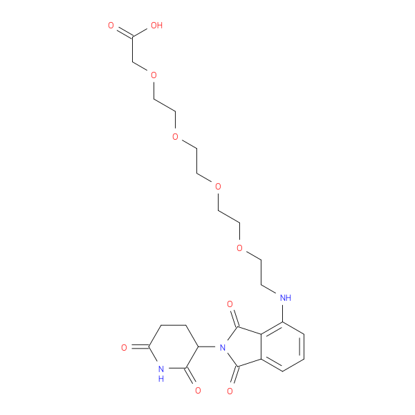 Pomalidomide-PEG4-C-COOH