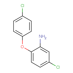 Benzenamine, 5-chloro-2-(4-chlorophenoxy)-