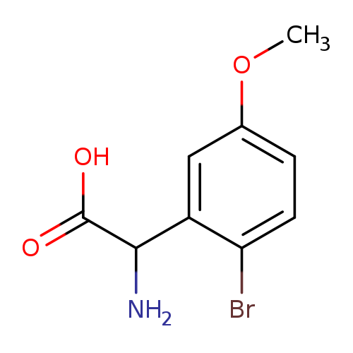 2-Amino-2-(2-bromo-5-methoxyphenyl)acetic acid