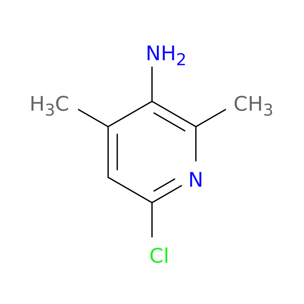3-Pyridinamine, 6-chloro-2,4-dimethyl-