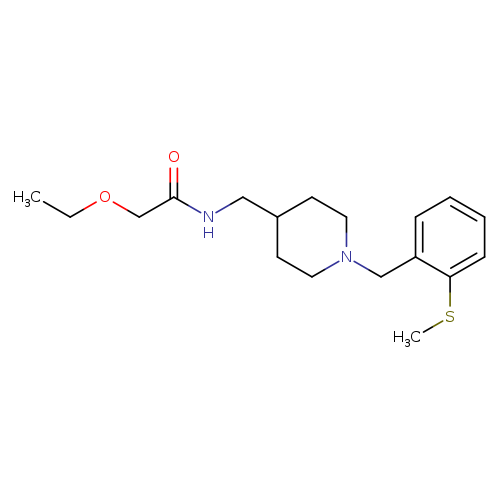 2-ethoxy-N-[(1-{[2-(methylsulfanyl)phenyl]methyl}piperidin-4-yl)methyl]acetamide