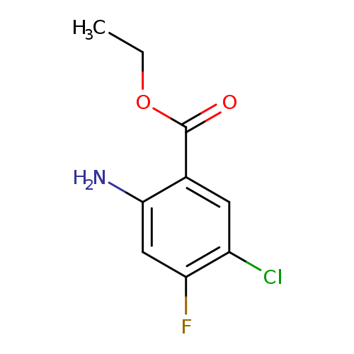 2-Amino-5-chloro-4-fluoro-benzoic acid ethyl ester