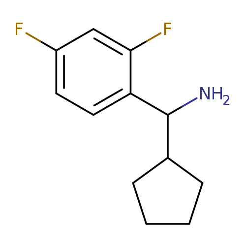 cyclopentyl(2,4-difluorophenyl)methanamine