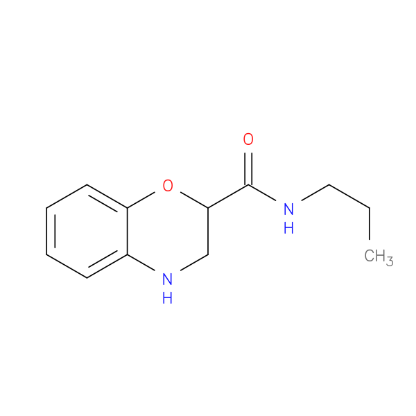 N-Propyl-3,4-dihydro-2H-benzo[b][1,4]oxazine-2-carboxamide