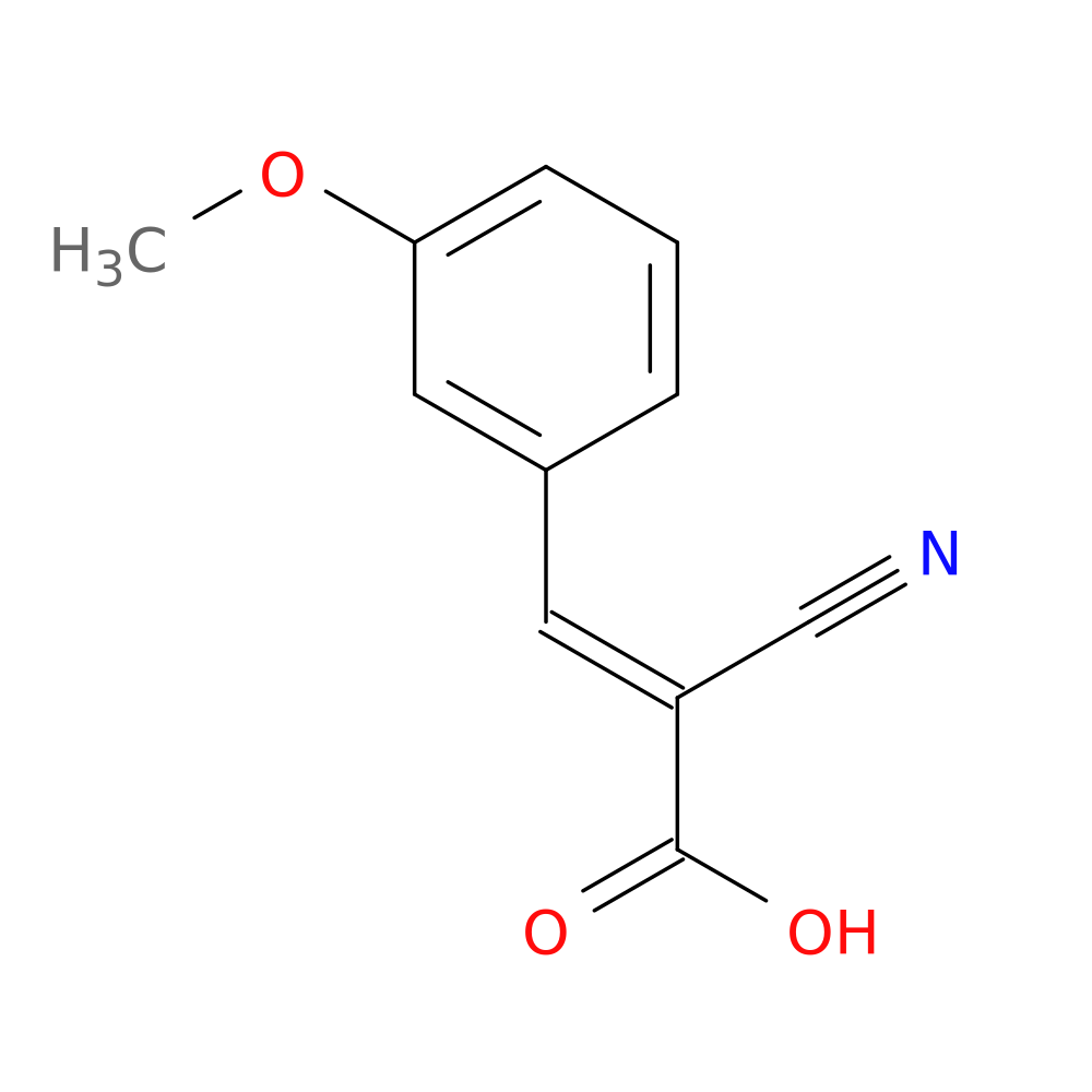 2-Cyano-3-(3-methoxyphenyl)acrylic acid