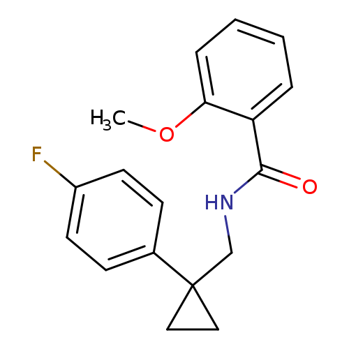 N-{[1-(4-fluorophenyl)cyclopropyl]methyl}-2-methoxybenzamide