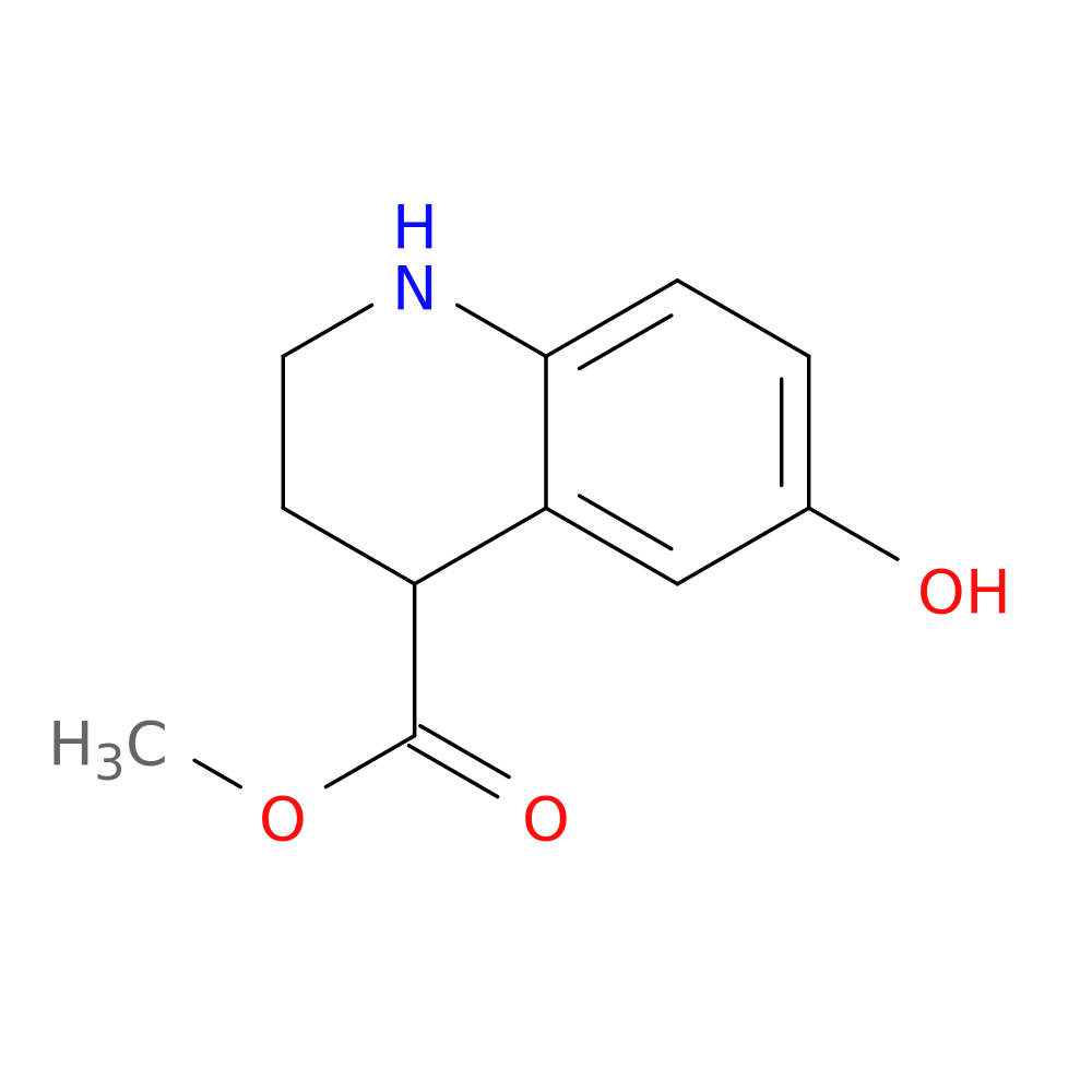 methyl 6-hydroxy-1,2,3,4-tetrahydroquinoline-4-carboxylate